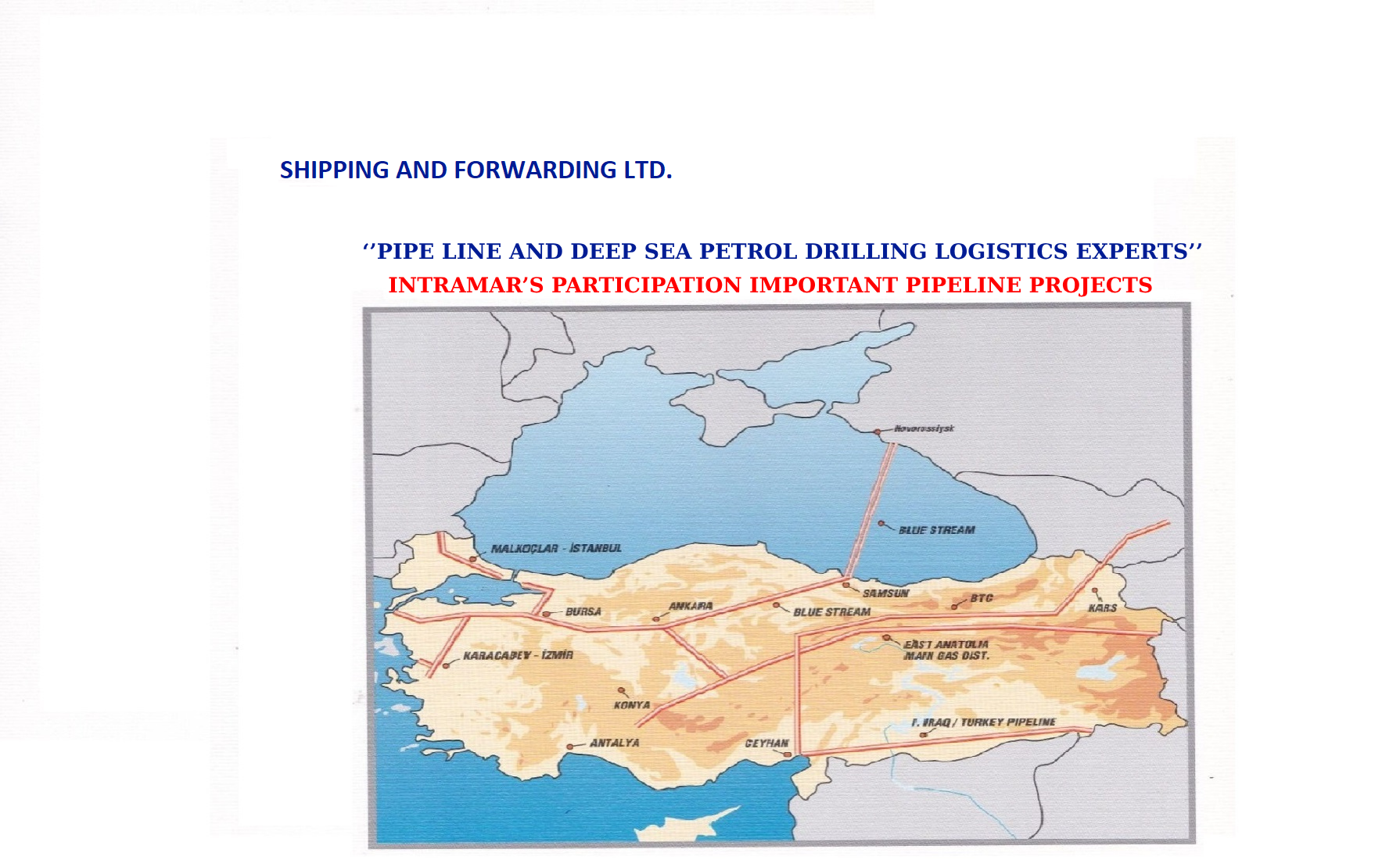 INTRAMAR SHIPPING AND FORWARDING LTD. 